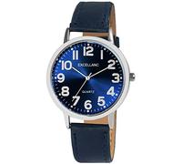 Excellanc Herren-Uhr Kunstleder Dornschließe Analog Quarz 2900233 (blau)