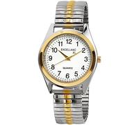 Excellanc Herren-Uhr mit Metallzugband Comfort Fit Analog Quarz 2700013