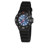 Excellanc Kinderuhr mit Silikonarmband, 10 bar (Schwarz/Blau2)