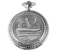 Excellanc Taschen-Uhr mit Kette Unisex Lok Zug Analog Quarz 4000032