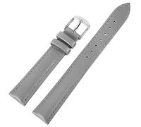 Excellanc Unisex-Uhrenarmband Ersatz aus Leder mit Ziernaht und Dornschließe Breite 12-26 mm 8000422