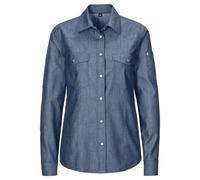Exner 232 - Damen-Jeansbluse, tailliert, Denim : royal blue 100% Baumwolle 140 g/m² XL - XL blau 4251143976929