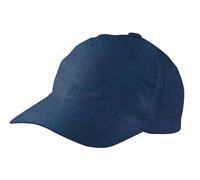 EXNER Base-Cap, Cappy, Golf-Cap, 6-Panel, für Gastronomie, Sport, Golf, Reiten, Freizeit, Arbeit, Baumwoll-Mischgewebe, Farbe Navy