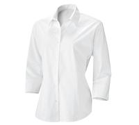 Exner Bluse tailliert 3/4-Arm Farbe weiß Größe 42 - 42 weiß 457621042