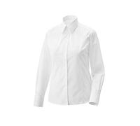 EXNER Damen-Bluse, tailliert, Langarm, Bi-Stretch, weiß oder schwarz