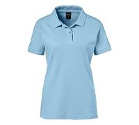 EXNER Damen Polo-Shirt für Medizin, Gastro, Freizeit, Sport, Golf, Farbe Light Blue, Größe S