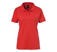 EXNER Damen Polo-Shirt für Medizin, Gastro, Freizeit, Sport, Golf, Farbe rot, Größe S