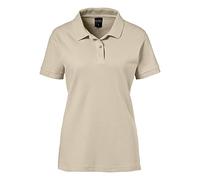 EXNER Damen Polo-Shirt für Medizin, Gastro, Freizeit, Sport, Golf, Farbe Sand, Größe XS
