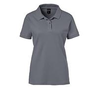 EXNER Damen Polo-Shirt für Medizin, Gastro, Freizeit, Sport, Golf, Farbe Silbergrau, Größe S