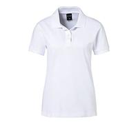 EXNER Damen Polo-Shirt für Medizin, Gastro, Freizeit, Sport, Golf, Farbe weiß, Größe XS
