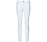 EXNER Damen Skinny 5 Pocket-Jeans, aus super-weichem Baumwoll-Stretch, Farbe weiß, Größe 46