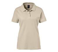 EXNER Damen Polo-Shirt für Medizin, Gastro, Freizeit, Sport, Golf, Farbe Sand, Größe 4XL