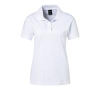 EXNER Damen Polo-Shirt für Medizin, Gastro, Freizeit, Sport, Golf, Farbe weiß, Größe XS