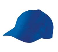 EXNER Base-Cap, Cappy, Golf-Cap, 6-Panel, für Gastronomie, Sport, Golf, Reiten, Freizeit, Arbeit, Baumwoll-Mischgewebe, Farbe royal Blue