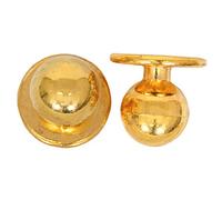 Exner Kugelknöpfe Farbe gold (12 Stück)