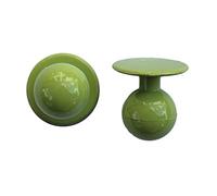 EXNER Kugel-Knöpfe, Kochjacken-Knöpfe, Motiv-Knöpfe, Farbe lemongreen, in VE von 12 Stück (für 1 Kochjacke)