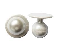 EXNER Kugel-Knöpfe, Kochjacken-Knöpfe, Motiv-Knöpfe, Farbe perlmutt, in VE von 12 Stück (für 1 Kochjacke)