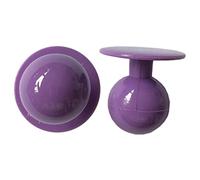 EXNER Kugel-Knöpfe, Kochjacken-Knöpfe, Motiv-Knöpfe, Farbe purple, in VE von 12 Stück (für 1 Kochjacke)