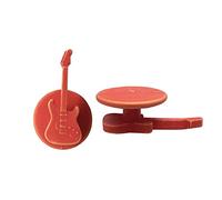 EXNER Kugel-Knöpfe/Motiv-Knöpfe "Gitarre" in Verpackungseinheit von 12 Stück