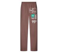 EXNER Medizinische OP-Schlupfhose, Pflege-Hose, Arbeitshose, Unisex für Herren und Damen in Medizin, Krankenpflege, Altenpflege, SPA, Wellnes, Kosmetik, Farbe Sand, Größe M