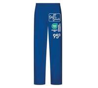 EXNER Medizinische OP-Schlupfhose, Pflege-Hose, Arbeitshose, Unisex für Herren und Damen in Medizin, Krankenpflege, Altenpflege, SPA, Wellnes, Kosmetik, Farbe royal Blue, Größe XS