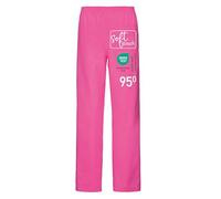 EXNER Medizinische OP-Schlupfhose, Pflege-Hose, Arbeitshose, Unisex für Herren und Damen in Medizin, Krankenpflege, Altenpflege, SPA, Wellnes, Kosmetik, Farbe hotpink, Größe XS