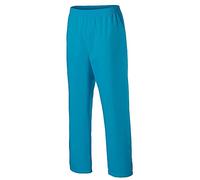 Exner Unisex Hose, Schlupfhose mit Rundumgummizug, 1 Gesäßtasche, teal, Gr.XS