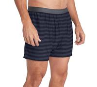 ExOfficio Herren Give-n-go 2.0 Boxer Boxershorts, Marineblau/Stahl-Onyx-Streifen, M