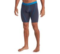 ExOfficio Herren Give-n-go Sport 2.0 Boxer Brief 9" Boxershorts, Marineblau/Skydiver, Large
