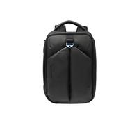 Expandierbarer Reiserucksack mit 17,3 PC-Fach aus Stoff und veganem Leder Piquadro, schwarz - Farb-Varianten: Schwarz