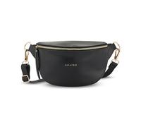 Expatrié Bauchtasche Damen Schwarz - Alice Small - Gürteltasche für Festival, Reisen & Alltag aus Veganem Leder - Brusttasche Stylisch - Wasserabweisend