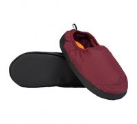 Exped - Camp Slipper - Hüttenschuhe, Gr. 37-39 Unisex S - 37-39, schwarz/rot (Burgundy)