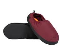 Exped - Camp Slipper - Hüttenschuhe, Gr. 43-45 Unisex L - 43-45, schwarz/rot (Burgundy)