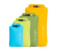 Exped - Set aus 4 wasserdichten Aufbewahrungsbeuteln - Drybag Versa Bright Set - Rot Rot one size