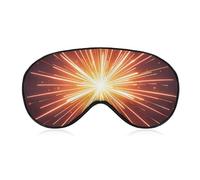 Explosion Feuerwerk 3D Augenmaske Schlafmaske Augenmasken für Schlaf Schlafmasken für Frauen Männer Schlafmaske Reise Augenmaske Schlafmaske Verdunkelung Lustige Schlafmaske Niedliche Schlafmaske