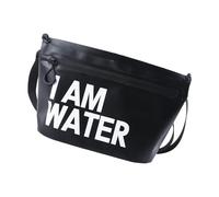 EXQIOUR Wasserabweisende Reise-Umhängetasche mit Reißverschluss - große Kapazität, PVC, Sport, für Kajakfahren, wasserdichte Ski-Drift-Taschen, Farbe: Schwarz, Einheitsgröße