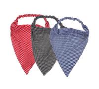 EXQUIMEUBLE 3 Stück Sport Stirnband Mit Clips Dreieckiges Fitness Haarband Für Damen Schweißabsorbierend Hautfreundlich Für Yoga Training