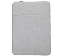 EXQUIMEUBLE Leichte Laptop Organizer Tasche mit Kratzschutz und Zusätzlichem Kopfhörerfach Tragbare Polyester Laptophülle für 14 Zoll Laptop und Tablet für Unterwegs