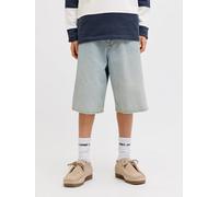Extra Baggy Fit Jeans-shorts Boys 128 Blau