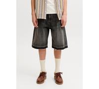 Extra Baggy Fit Jeans-shorts Boys 170 Schwarz
