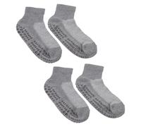 Extra Breite Socken für Geschwollene Füße, 2 Paar Diabetikersocken für Männer, Rutschfeste Krankenhaussocken mit Griffen, Extra Breite Bariatrische Socken, Rutschfeste Socken für