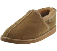 Extra dicke Halbschuhe aus Lammfell beige, 46