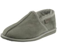 Extra dicke Halbschuhe aus Lammfell grau, 43