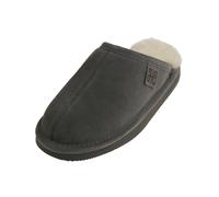 Extra dicke Pantoffel aus Lammfell in 5 Farben grau, 45
