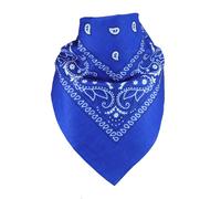 extra großes Bandana 100% Baumwolle! 70x70 cm royalblau, 70x70