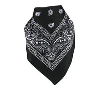extra großes Bandana 100% Baumwolle! 70x70 cm schwarz, 70x70