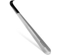 Extra Langer Schuhlöffel Metall 42cm Edelstahl Silber Shoe Horn