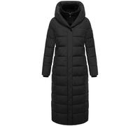 Winterjacke MARIKOO "Pakoraa", Damen, Gr. L, schwarz, Obermaterial: 100% Polyester; Futter: 100% Polyester; Wattierung: 100% Polyester; Ärmelfutter: 100% Polyester, Jacken, extra langer Winter Mantel