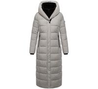 Winterjacke MARIKOO "Pakoraa", Damen, Gr. XXL, cloudgrau, Obermaterial: 100% Polyester; Futter: 100% Polyester; Wattierung: 100% Polyester; Ärmelfutter: 100% Polyester, Jacken Winterjacke, extra lange