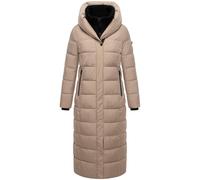 Winterjacke MARIKOO "Pakoraa", Damen, Gr. XL, taupegrau, Obermaterial: 100% Polyester; Futter: 100% Polyester; Wattierung: 100% Polyester; Ärmelfutter: 100% Polyester, Jacken Winterjacke, extra langer